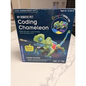 Thames & Kosmos Coding Chameleon STEM Robot Kit – Open Box Complete